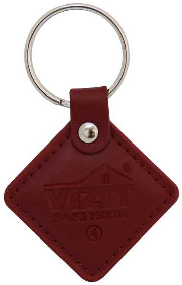 Ключ VIZIT-RF3.2 (red) Ключи ТМ, карты, брелоки фото, изображение