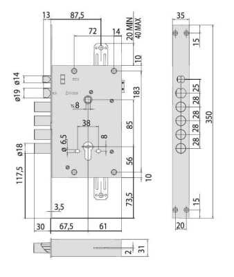 Cisa 17685.28.0 (1.17685.28.A.0000.C5) Электромеханические замки фото, изображение