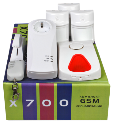 Комплект GSM-сигнализации Х-700 Готовые комплекты сигнализации фото, изображение